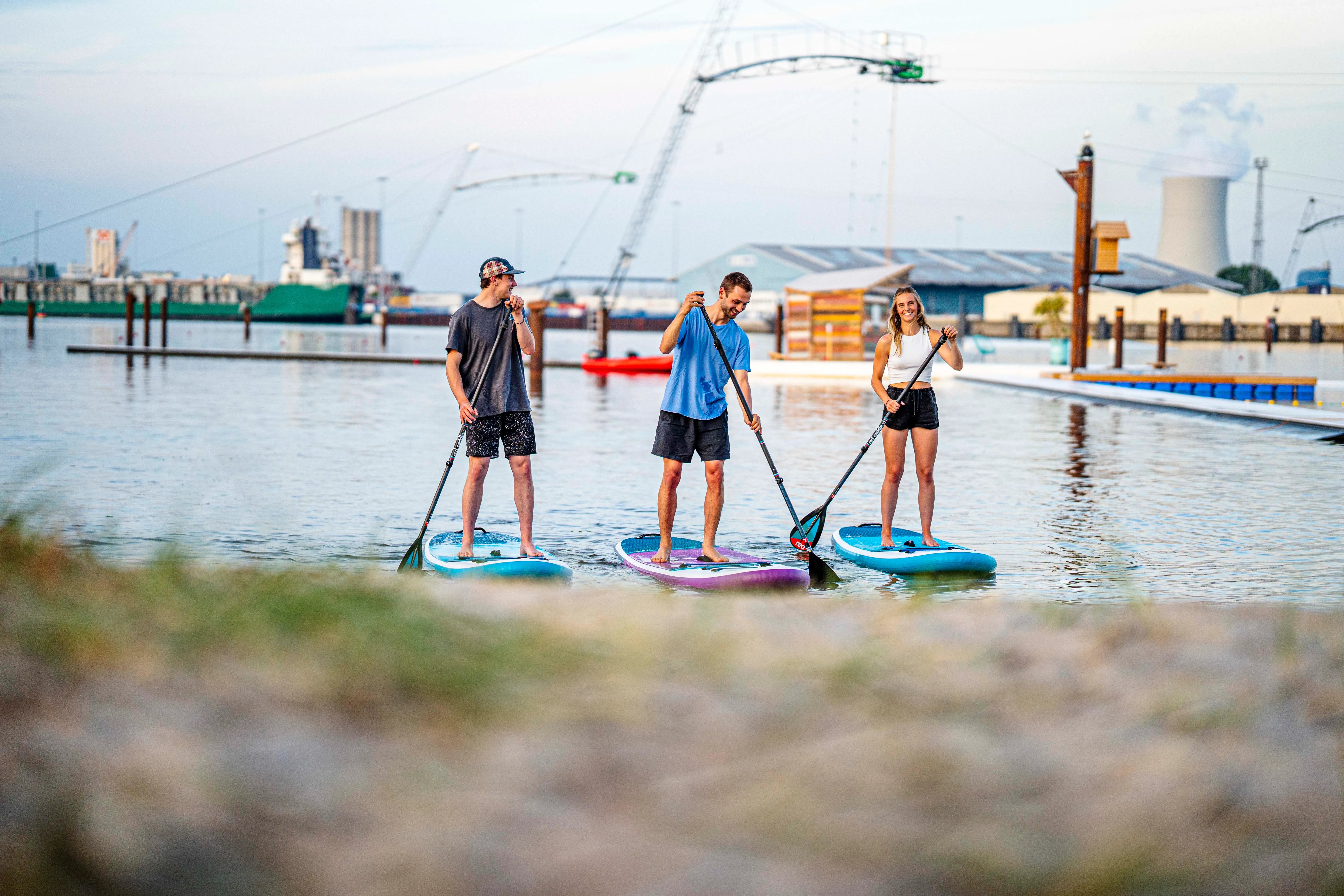 Supieria Gast mit Wasser, Material und Sommerstimmung